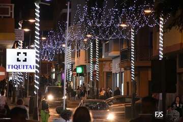 : Telde se enciende de Navidad/FJS Fotografía.